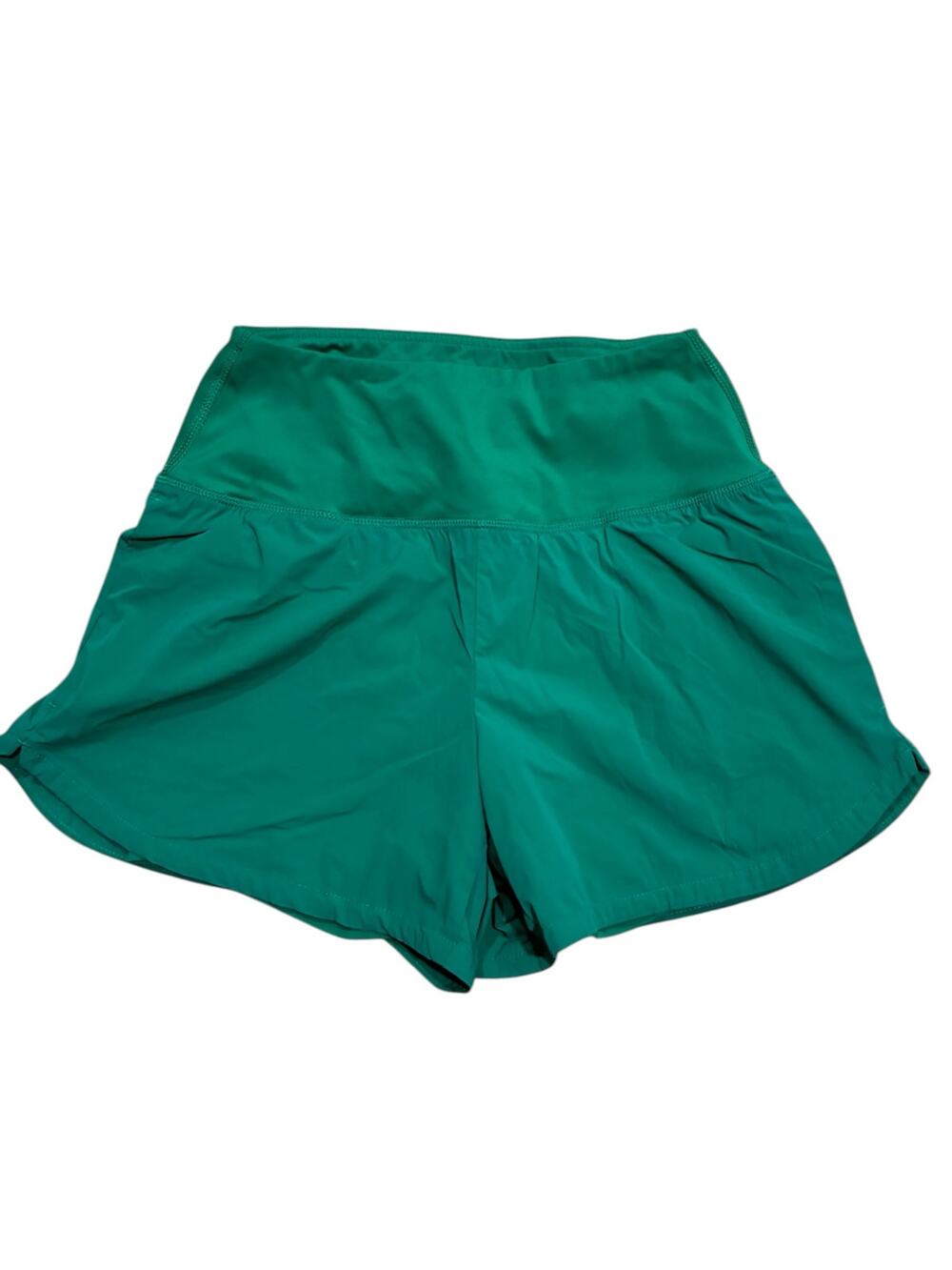 Spyder Women's Green Running Shorts Athletic Moisture Wicking